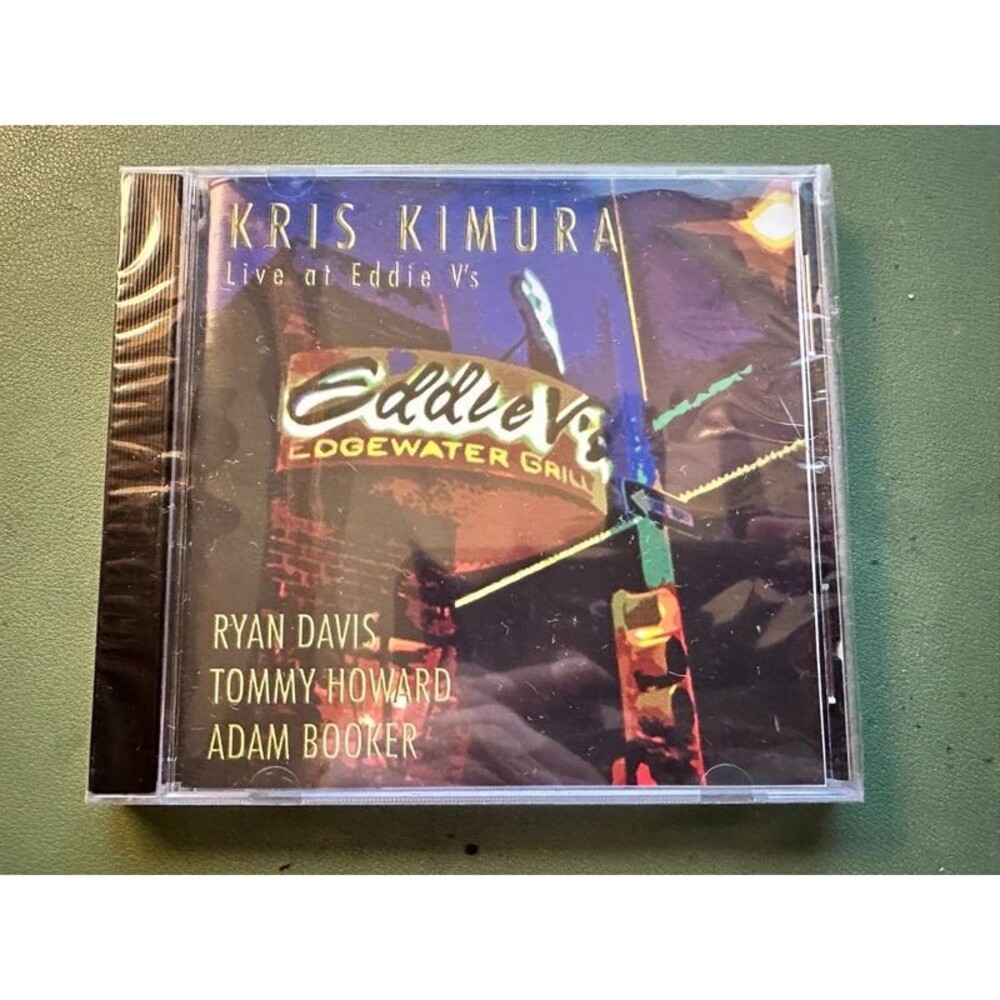 Kris Kimura Live at Eddie V's CD 2007 brand new factory sealed Rare Independent